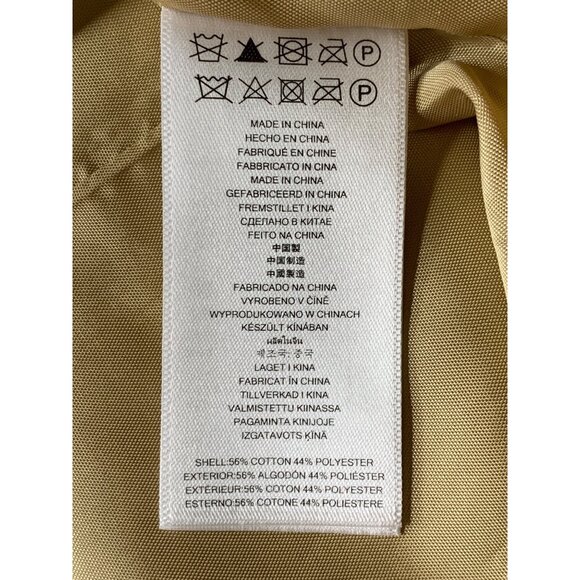 NWT Michael Kors Womens Khaki Trench Coat Size 2 - Picture 4 of 10